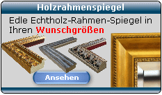 Holzrahmenspiegel