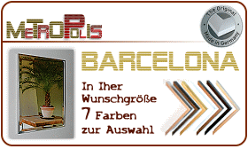 Alurahmenspiegel - Barcelona