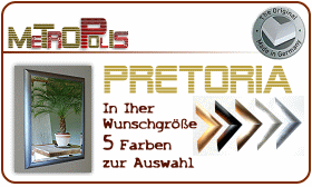 Alurahmenspiegel - Pretoria