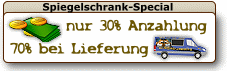 nur 30% Anzahlung der Rest bei Lieferung