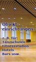Spiegelwände für Objekteinrichtungen
