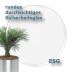 rundes durchsichtig Sicherheitsglas ESG