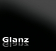 schwarz glänzend
