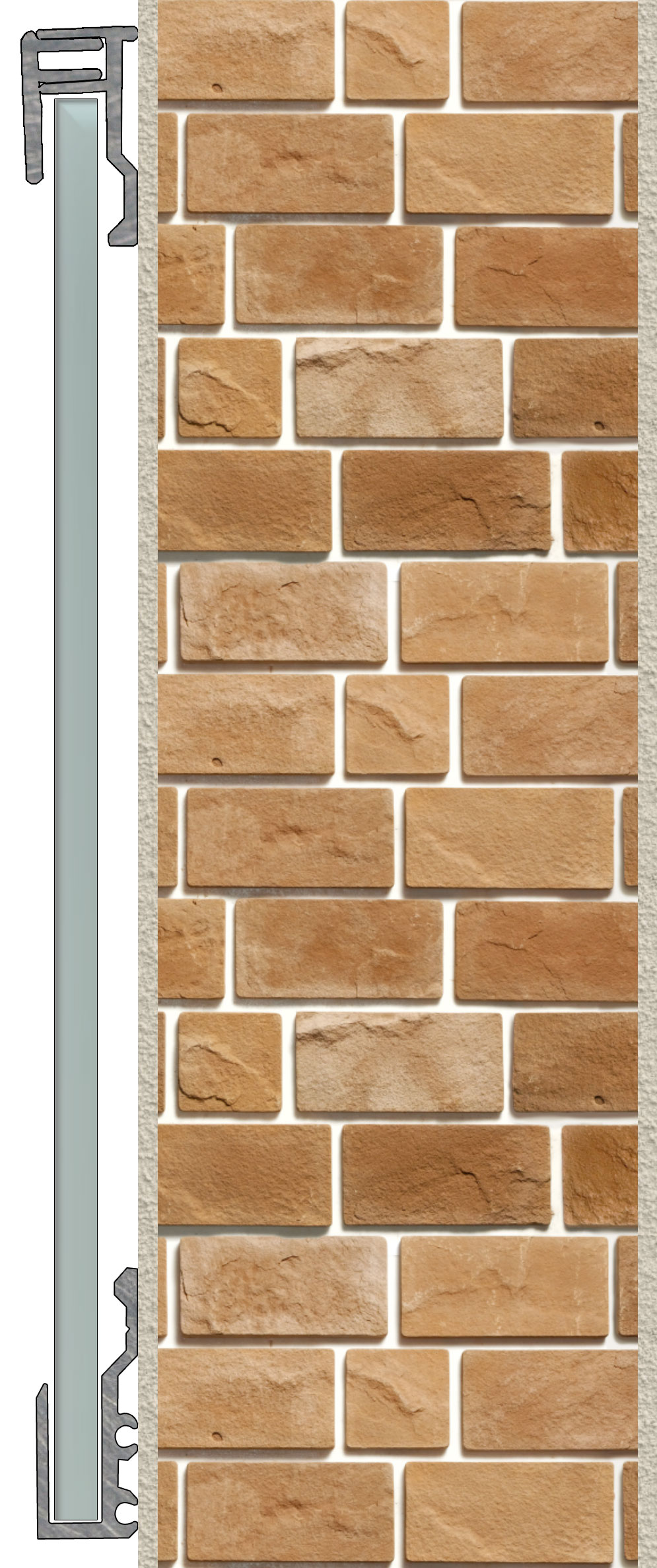 Spiegel auf Wand