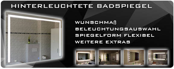 Badezimmerspiegel hinterleuchtet